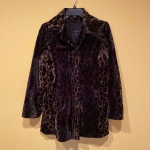 Karen Kane Leopard Jacket